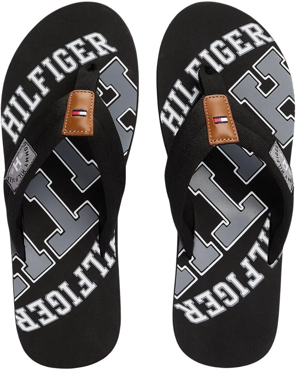 Tommy Hilfiger Donna Infradito Essential TH Beach Sandal Scarpe da Mare