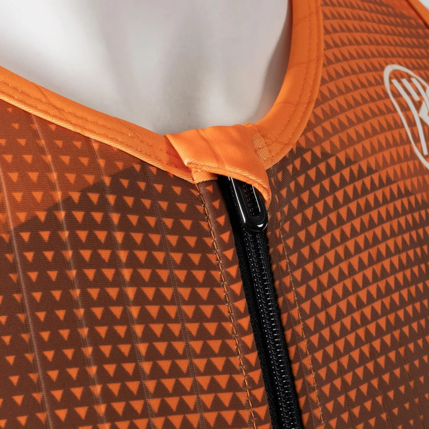 MY KILOMETRE Traje de Triatlón para Hombre Sin Mangas - Trisuit Transpirable y de Secado Rápido con Bolsillo Trasero para Competición y Entrenamiento UPF 50+