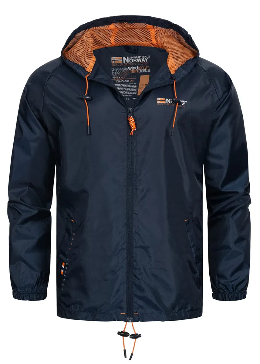 Geographical Norway Boat Men - Chaqueta Cortavientos Para Hombre - Chaqueta Impermeable De Manga Larga - Ide Para La Temporada De Senderismo Primavera Verano Otoño Invierno