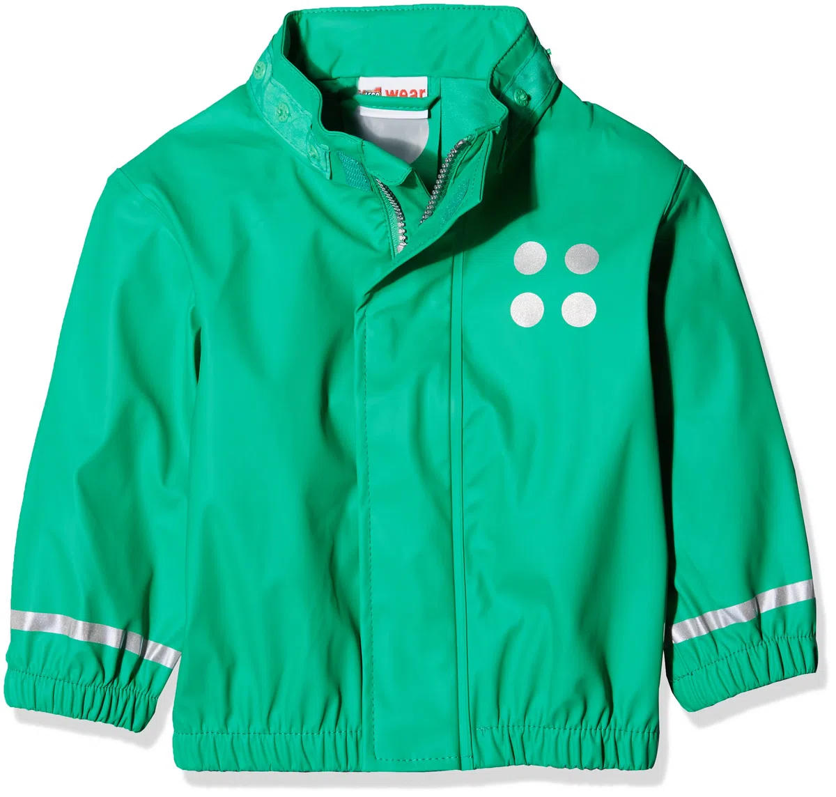 LEGO Justice 101 Chaqueta impermeable, Bebé-Niños, Verde (Light Green), 98 (Tamaño del fabricante:98)