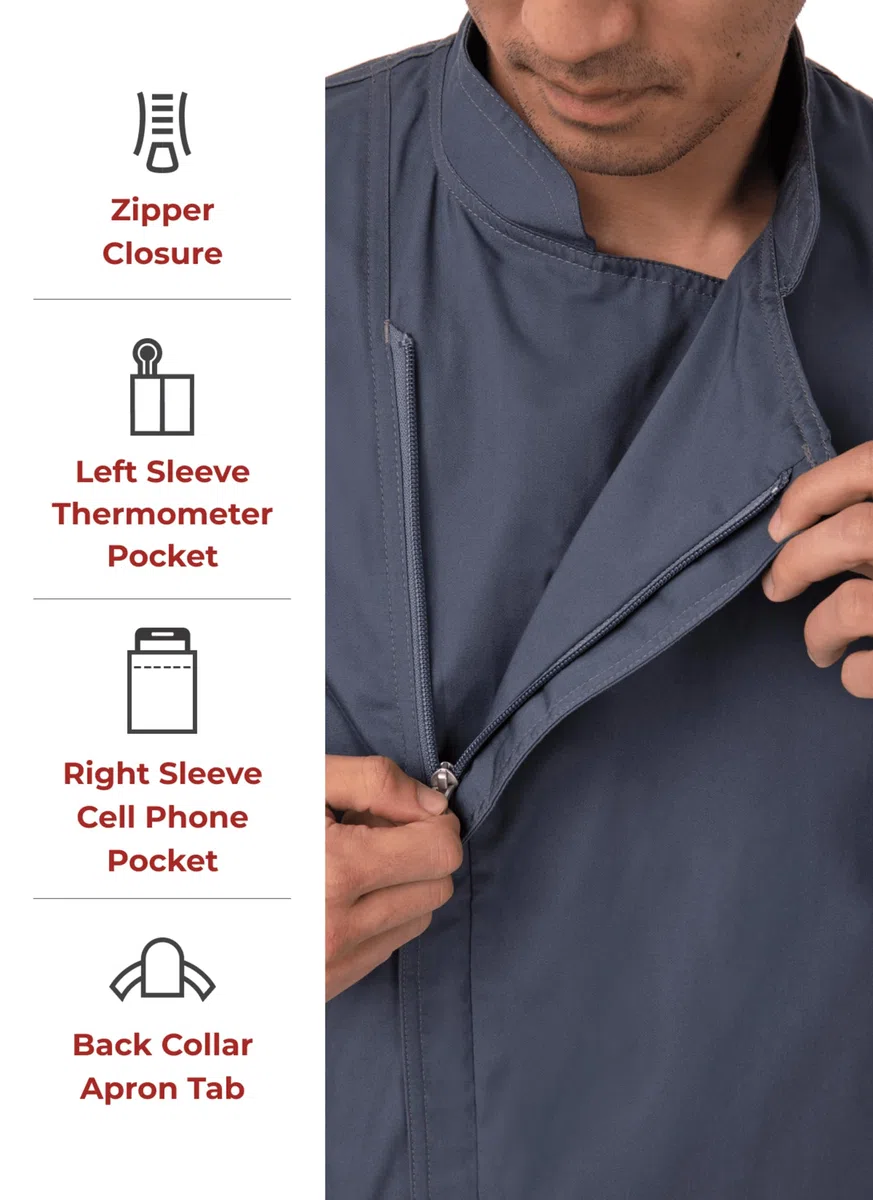 Chef Works Hartford Chef Coat Chaqueta de Chef Hombre