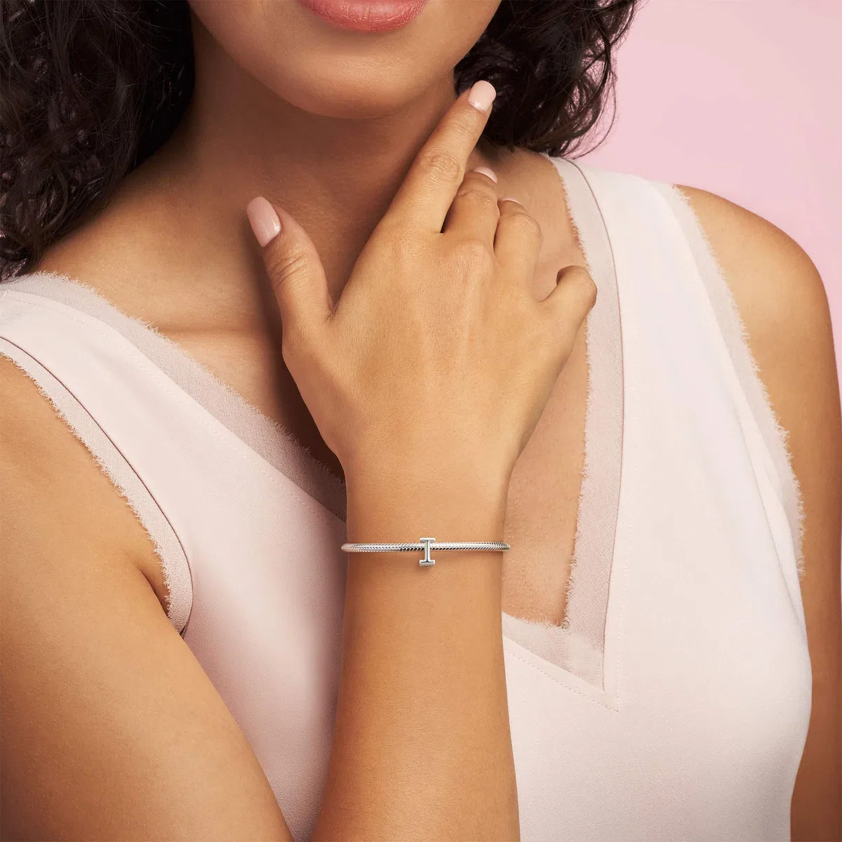 Pandora Buchstabe I Alphabet -Charm 797463 Colgante