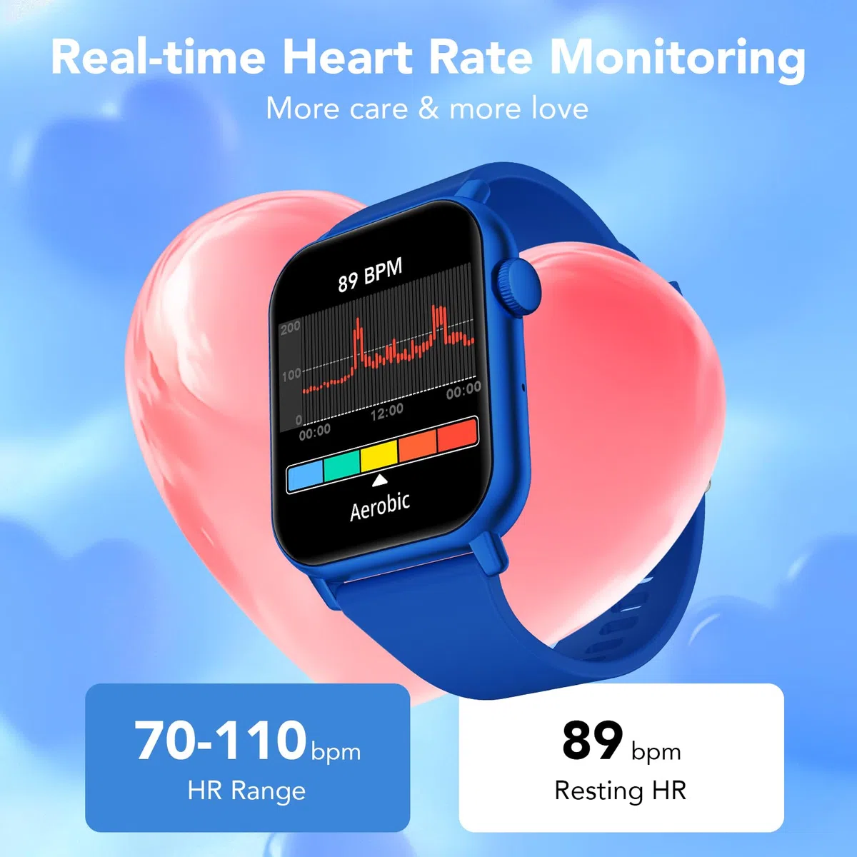Reloj Inteligente Niño y niña, Smartwatch Niños 3-12