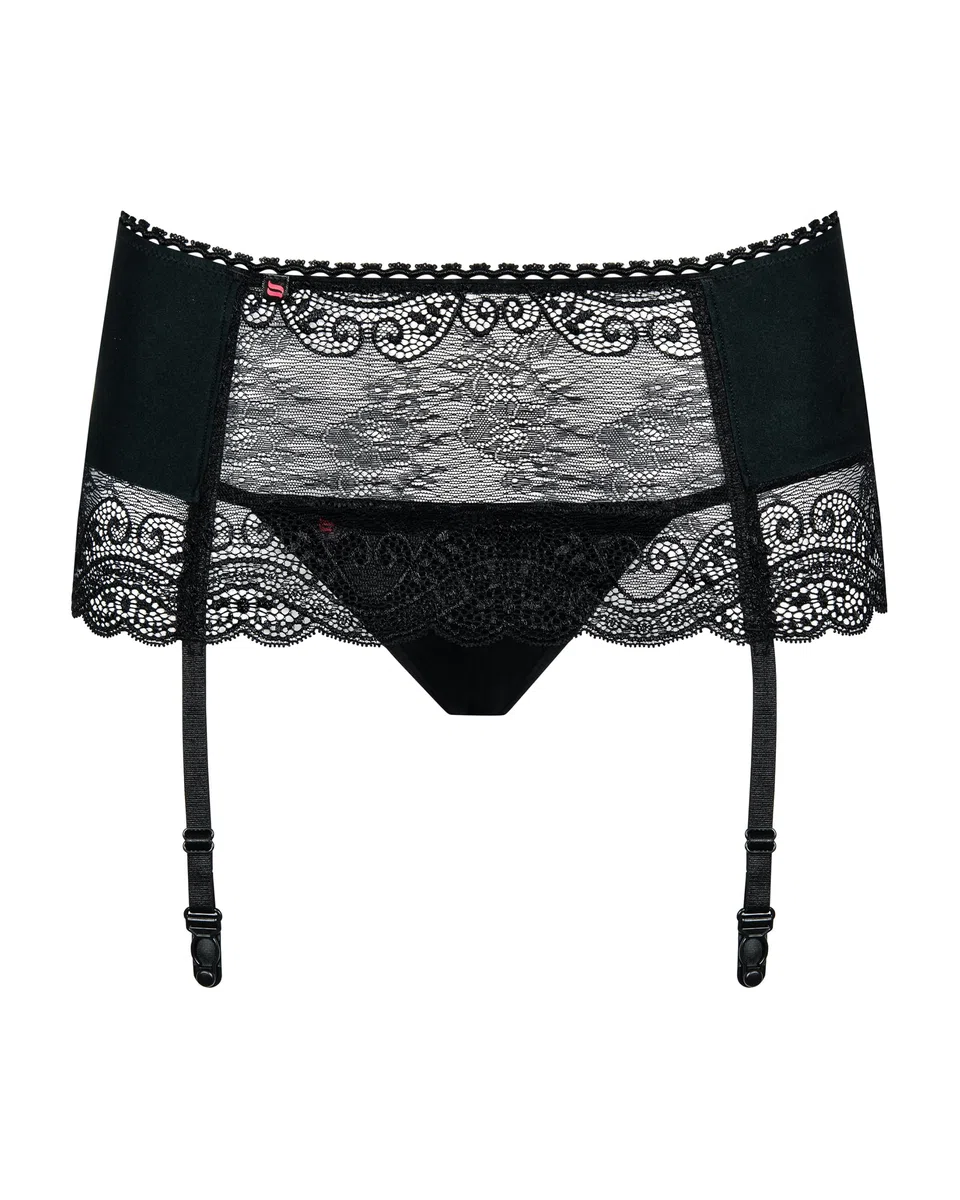 Selente Love & Fun Liga delicada para mujer con braga fina en conjunto de lencería seductor en caja de regalo
