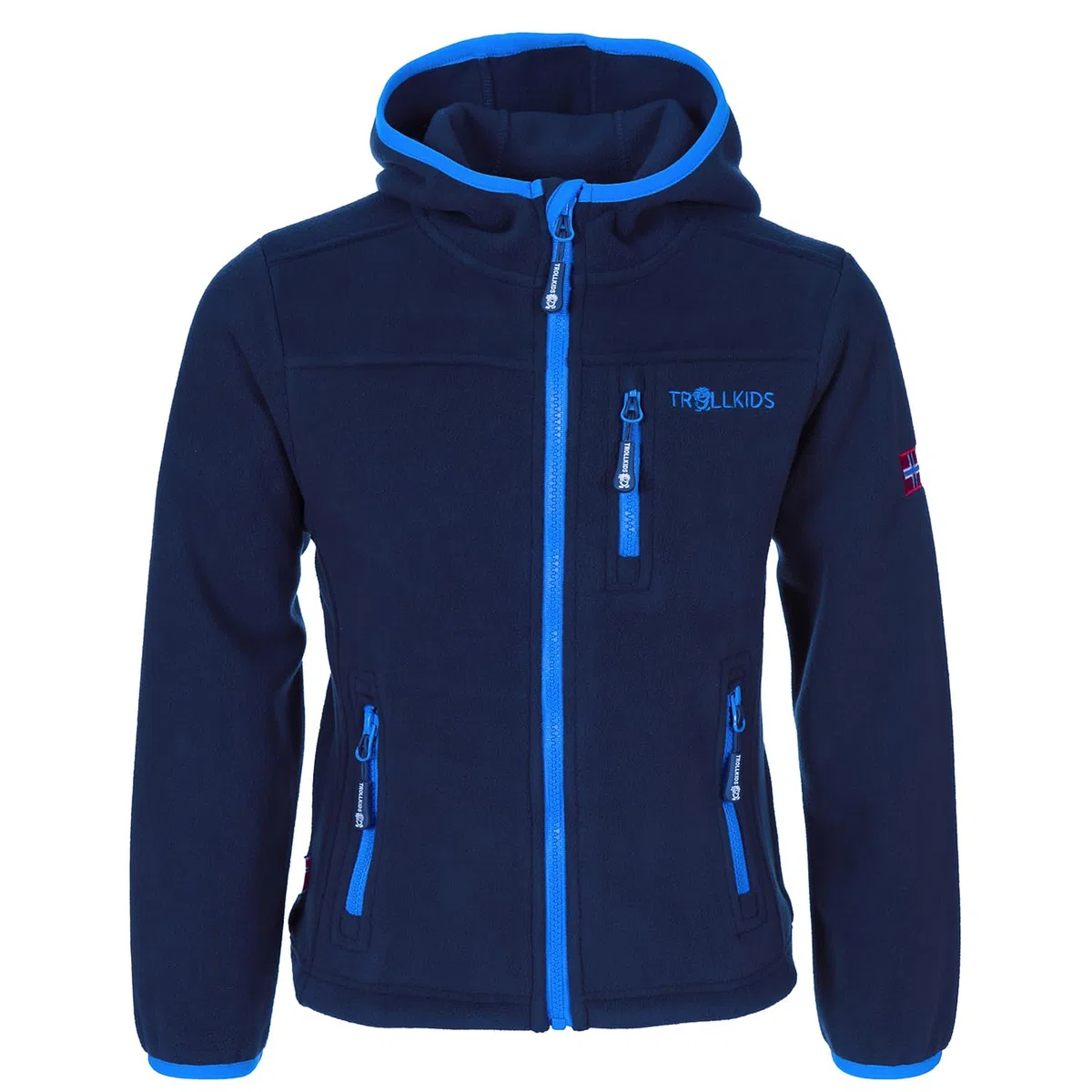 Trollkids Chaqueta de Polar para Niños Stavanger con Capucha