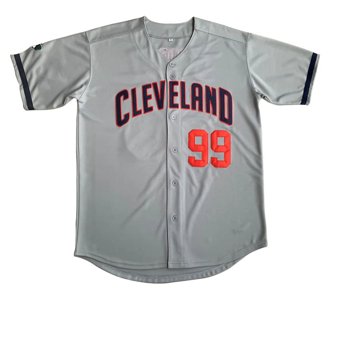 Ricky Vaughn - Camiseta de béisbol para hombre de los años 90, estilo hip hop, cosida, deportiva, para fanáticos del béisbol