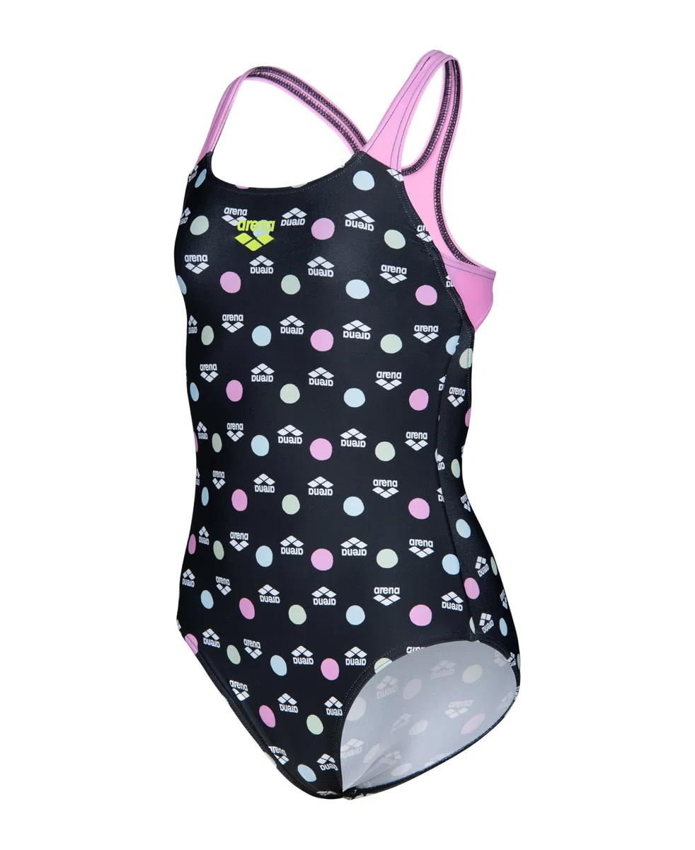 Arena Girl'S Arena Multiple Dot Swimsuit Swim Pro Back L Traje de baño de una Pieza Niñas (Pack de 1)