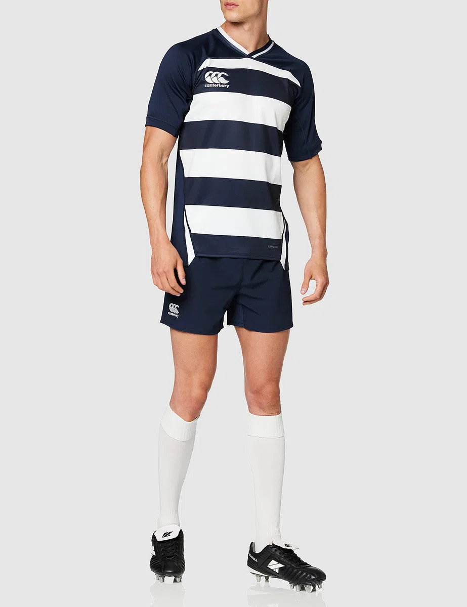 Canterbury Vapodri Evader Hooped Camiseta de Rugby Hombre