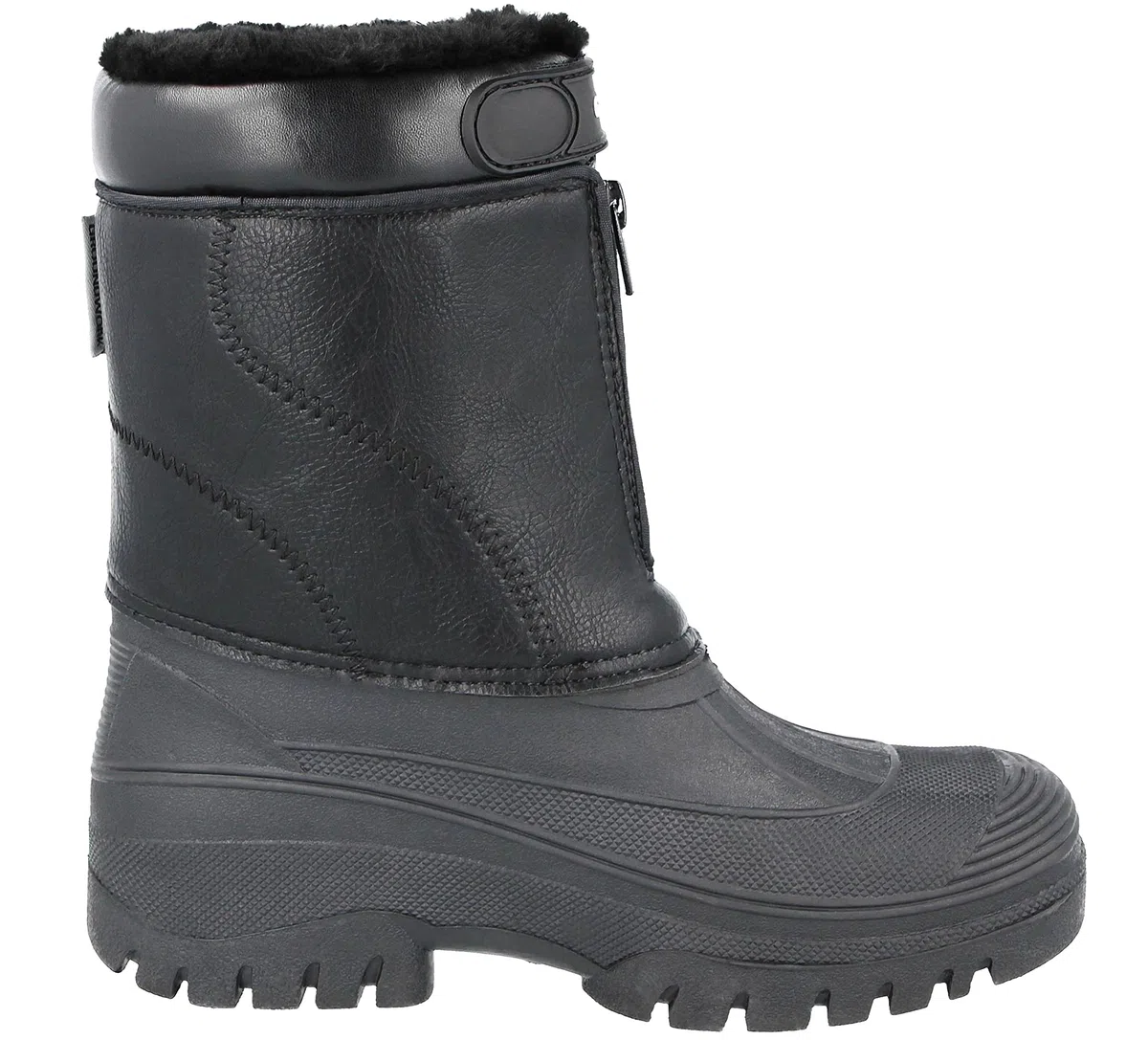 Groundwork LS88 - Botas impermeables para hombre, con cremallera, para jardín, establo o nieve