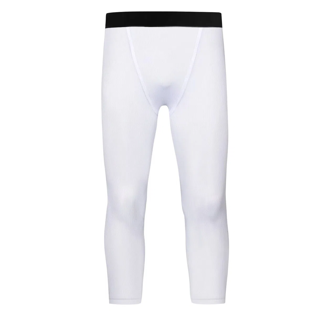 Leggings de compresión Juvenil para niños 3/4 Medias Base Layer Sport Running Capris Pantalones para niños para Entrenamiento