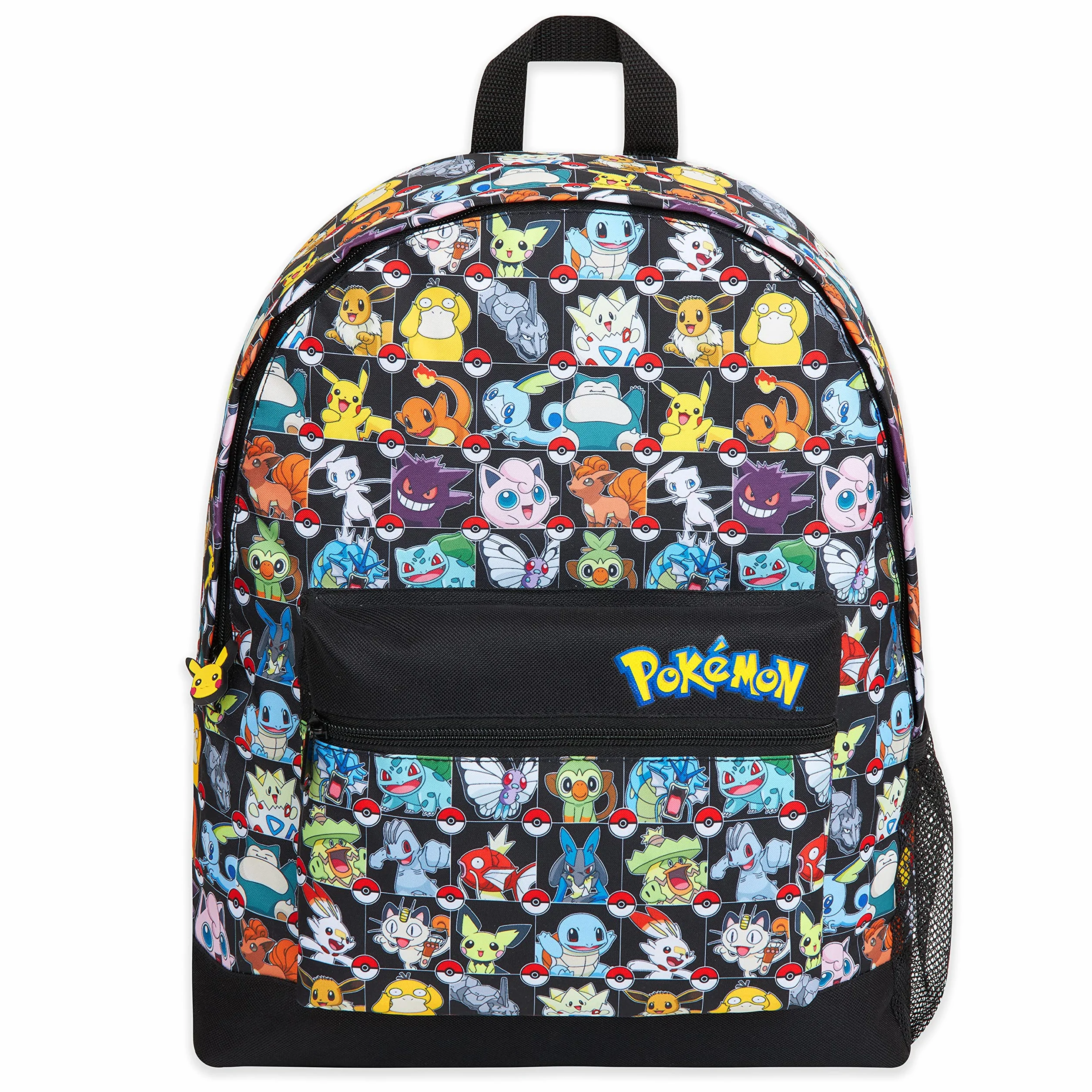 Pokémon Mochilas Escolares Pikachu Pokeball Mochila Escolar Niño Adolescente Bolso Escolar Viaje Colegio Deporte Anime Regalo para Niños
