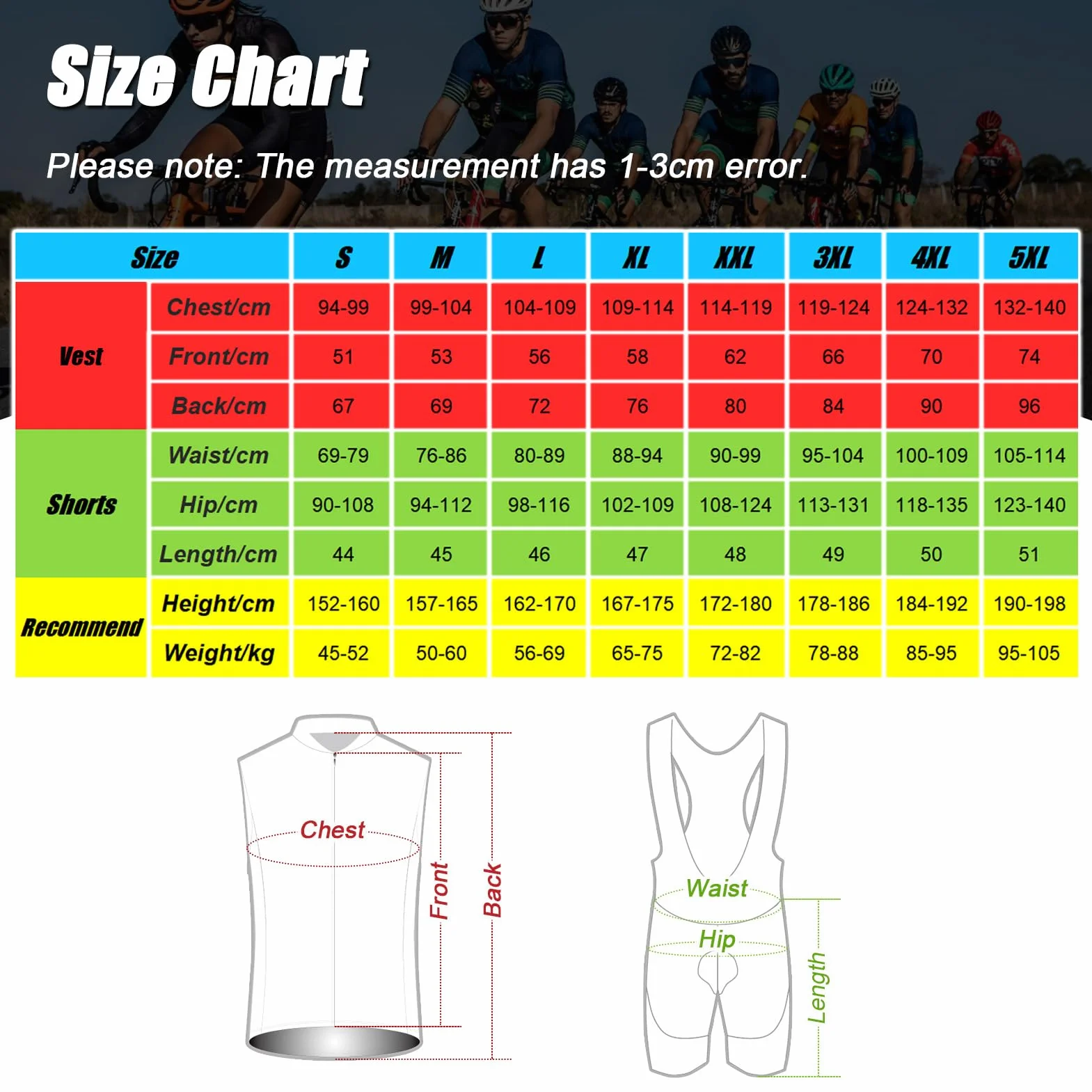 Conjunto Ciclismo Hombre Ropa Bici MTB Verano Maillot Ciclista Sin Mangas,Traje Bicicleta Chaleco Ciclo y Culotte Tirantes con 9D Gel Acolchado,Completa Jerseys Sleeveless Transpirable Secado Rápido