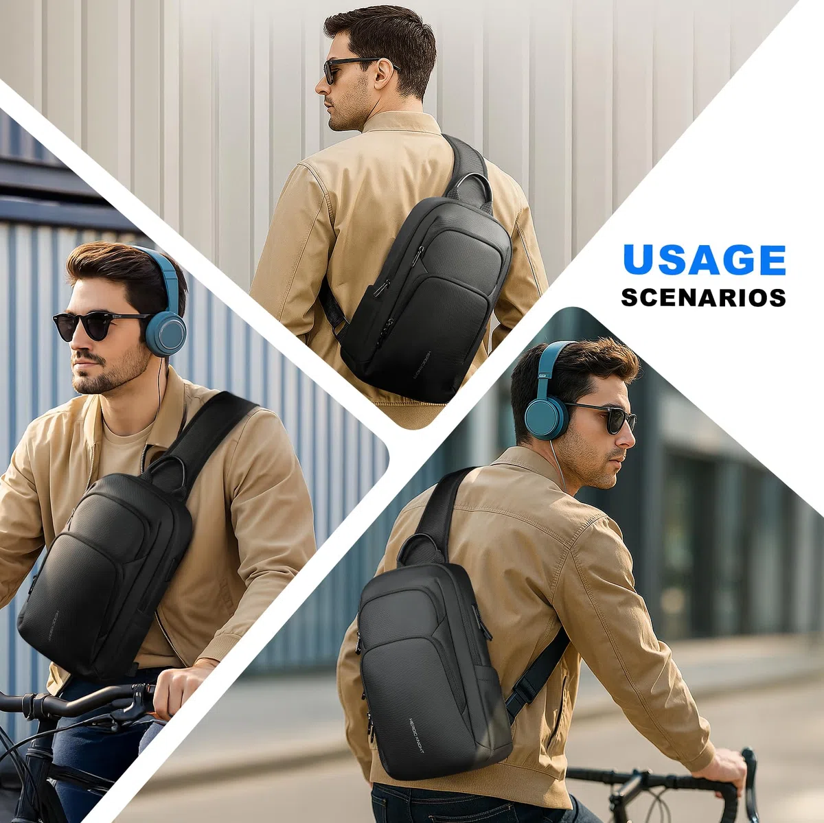 hk Bolso Bandolera Hombre