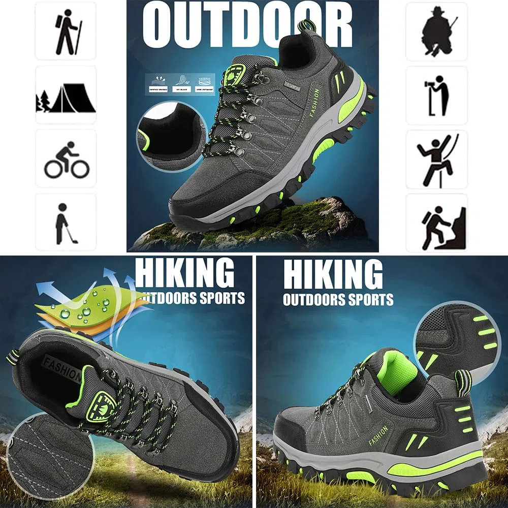 Zapatos de Senderismo Mujer Antideslizantes Escalada Trekking Sneakers Zapatos de Montaña