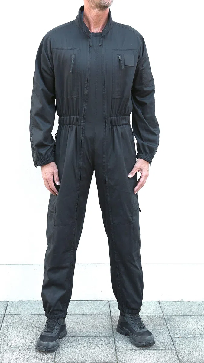 Brandit Overall Hombre Mono Negro Ancho