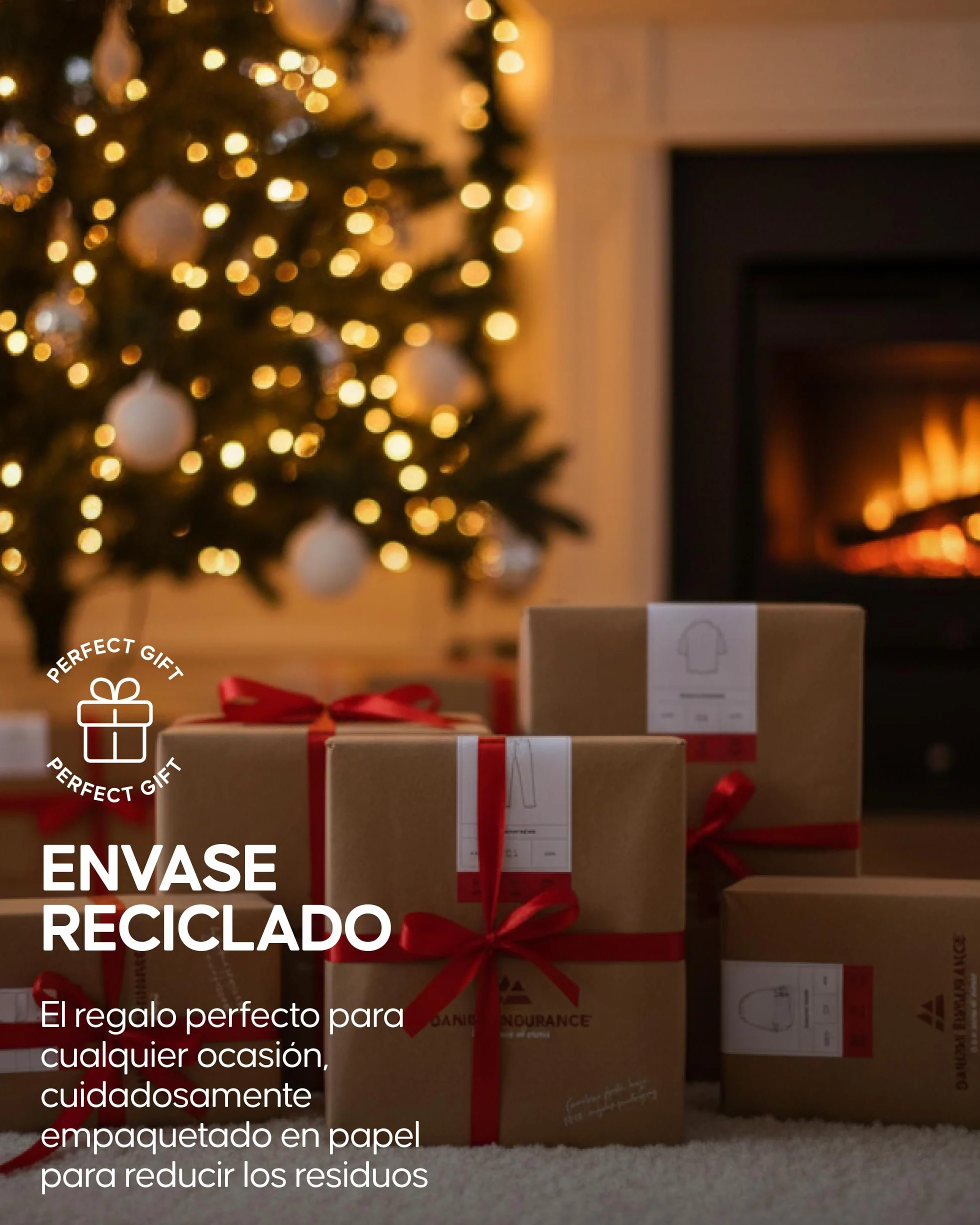 DANISH ENDURANCE Gorro de Punto Estilo Beanie, Gorro Invierno Suave y Elástico, Materiales Reciclados, para Hombre y Mujer