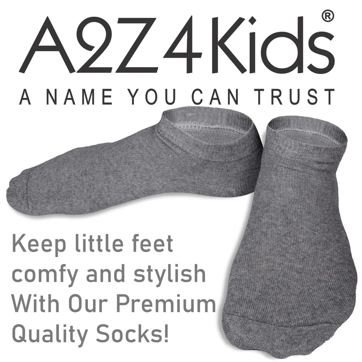 A2Z 4 Kids Niñas Niños Paquete 12 Calcetines Deportivos Plain Invisibles Algodón Para La Escuela Corte Bajo Calcetines Cómodos Talla EU 2-3 Años (22-25), 3-6 (26-30), 6-9 (31-35), 10-14 Años (36-40)