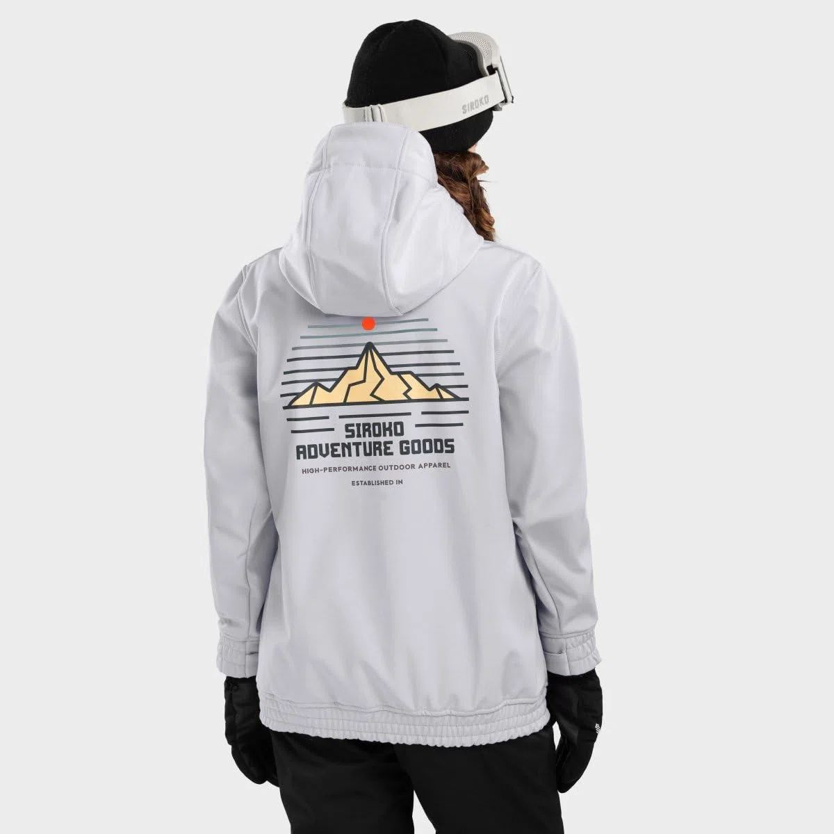 SIROKO Chaqueta para snowboard/esquí esquí y nieve W3-W Lhotse Gris