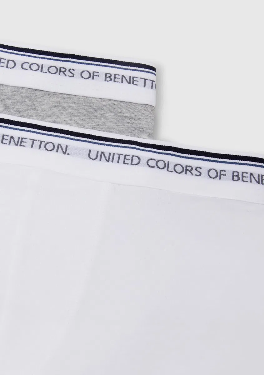 United Colors of Benetton Set 2 Boxer 3op80x230 Ropa Interior de Hombres Niños