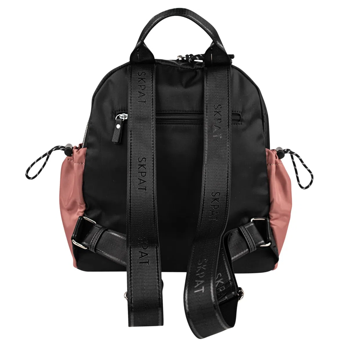 SKPAT - Bolso Mochila Mujer Elegante Tipo Casual Moderna Para Vestir Mochilas Mujer Estilo Urbano Mochila Negra Mujer Pequeña Ideal Para Uso Diario