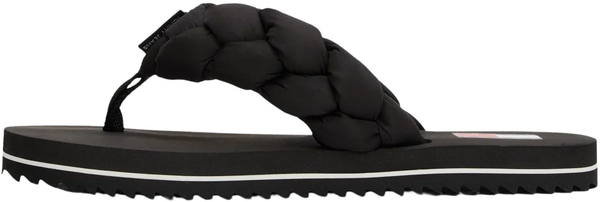 Tommy Hilfiger Chanclas Mujer Braided Beach Sandal con tira trenzada