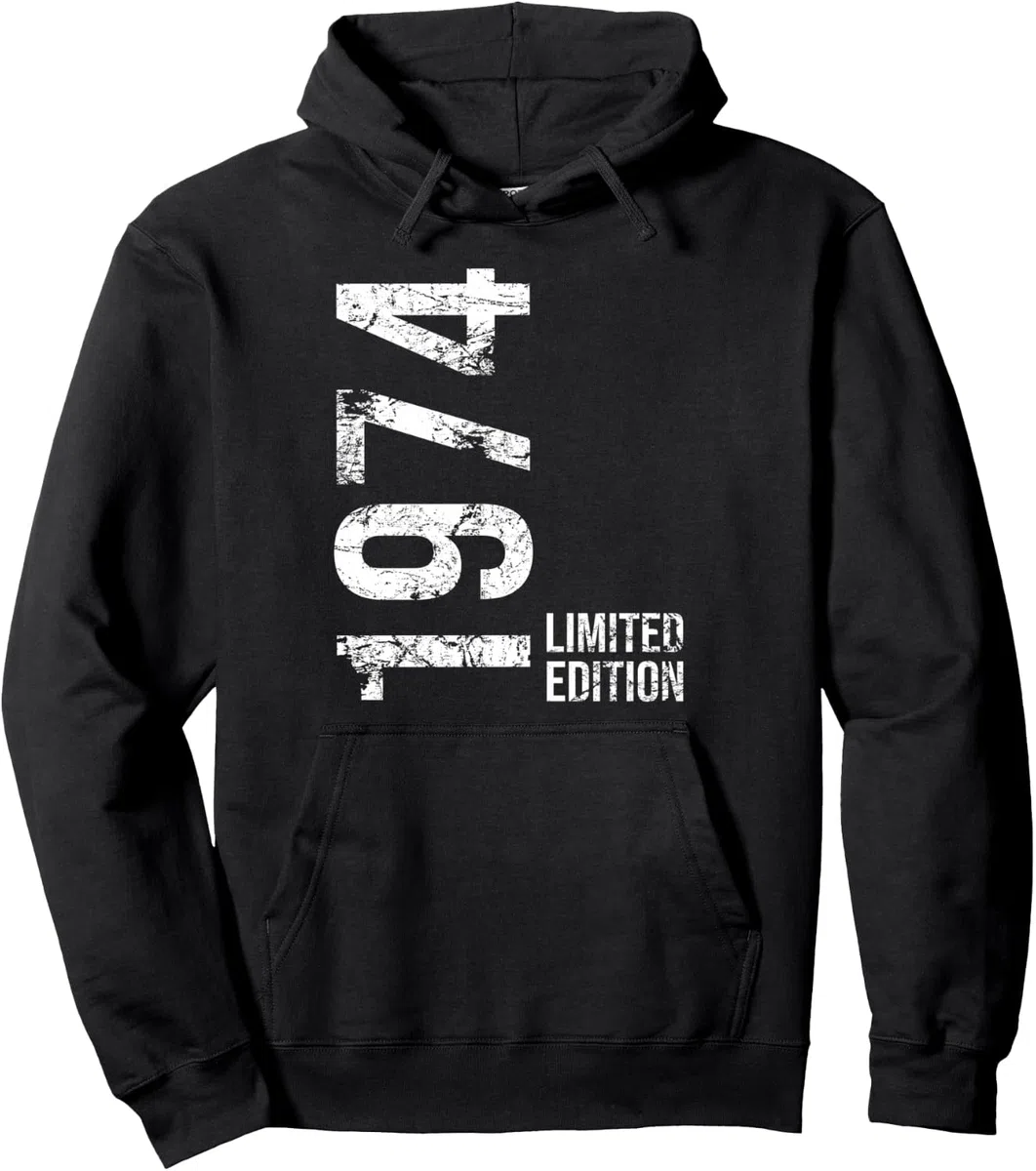 52 cumpleaños Hombre Mujer 52 años 1974 Regalo de cumpleaños Sudadera con Capucha