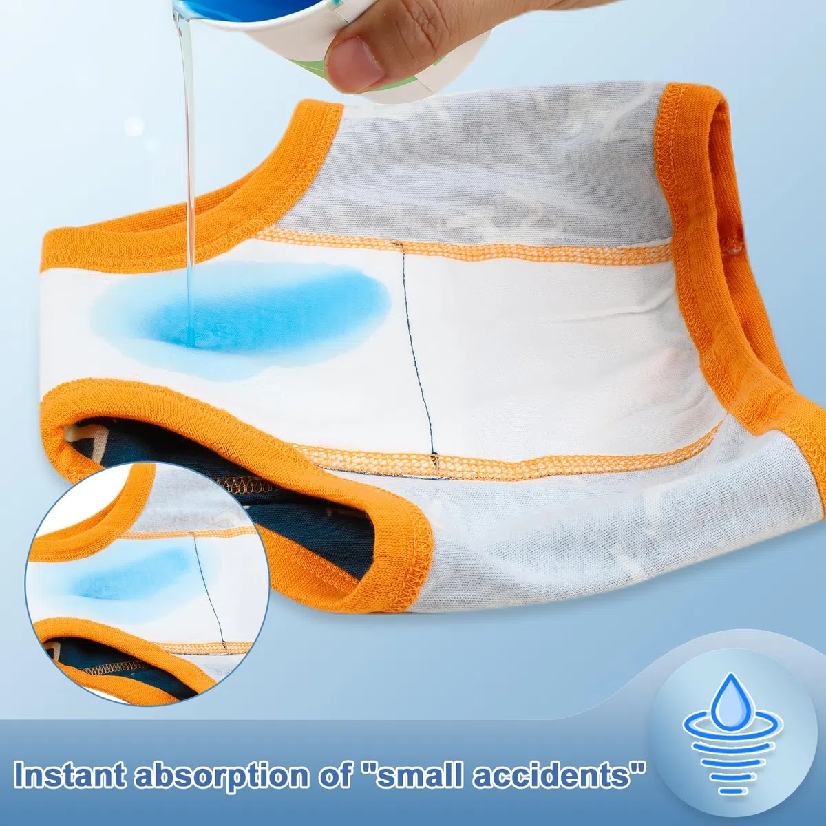 FLYISH DIRECT Calzones de Entrenamiento niño de Algodón Pañal de Aprendizaje Bragas de Aprendizaje 2-6 años