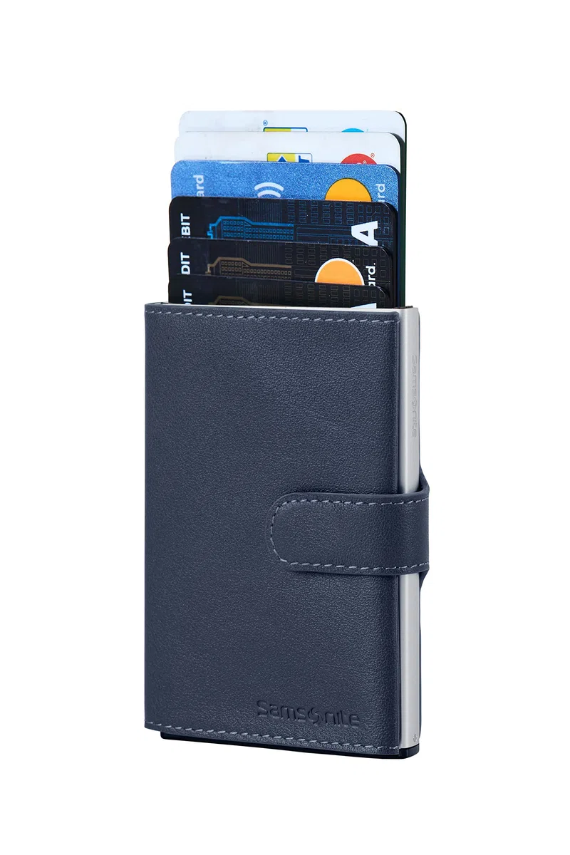 Samsonite ALU Fit SLG - Billetera, 10.2 cm, Azul (Azul)