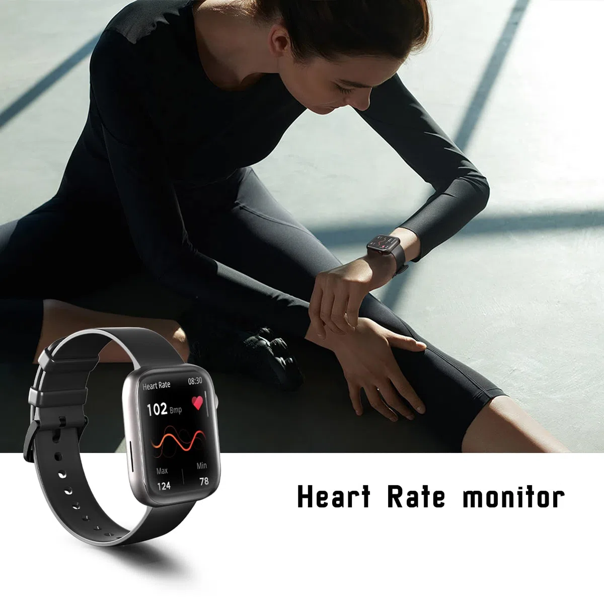 Smartwatch Haga y reciba Llamadas, Actividad Fitness Reloj Inteligente Hombre Mujer con Podómetro Reloj de Impermeable IP68,con 120 Deportes Modos de Reloj de Compatible para Android iOS