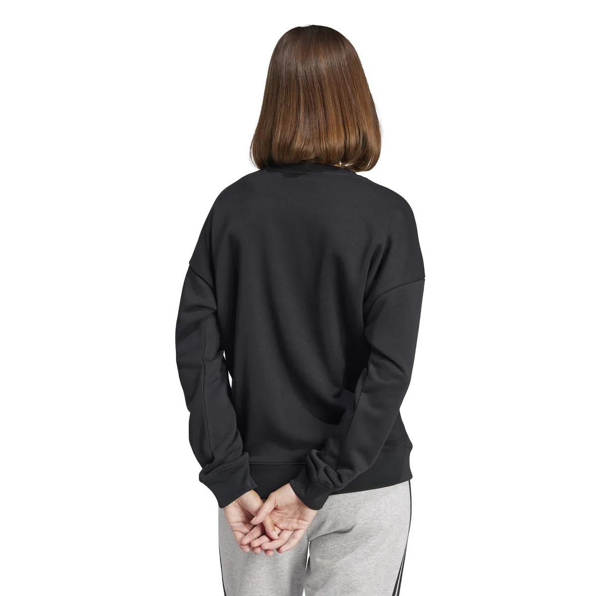 Adidas Mujer Essentials Linear French Terry Sweatshirt