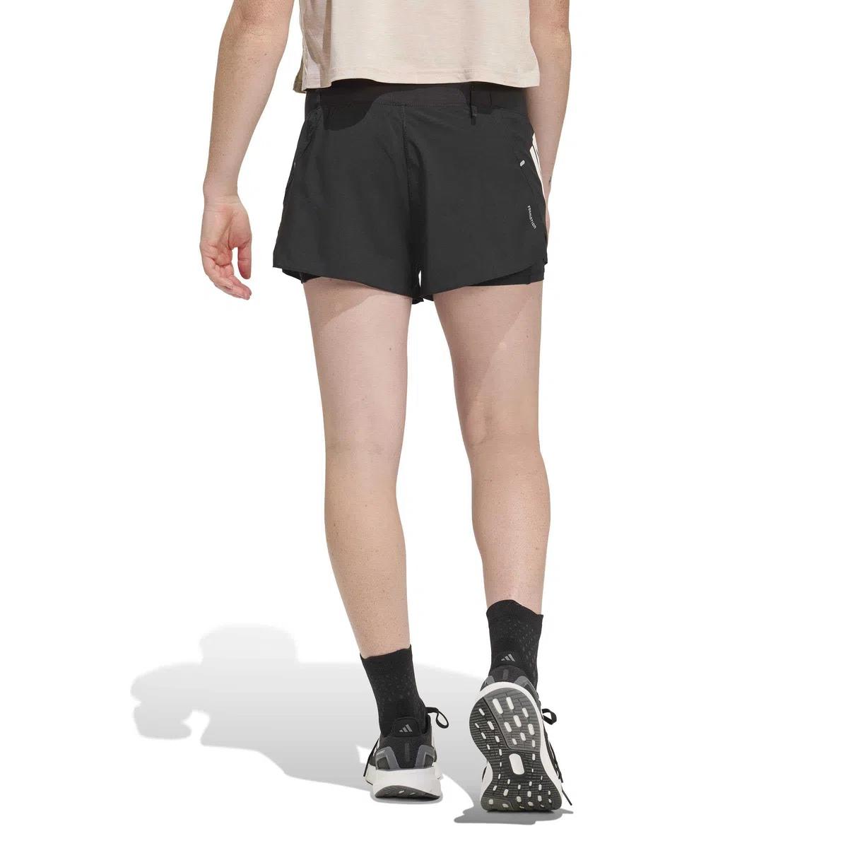 adidas Women's Pantalón Corto 2 en 1 adi365 Formotion