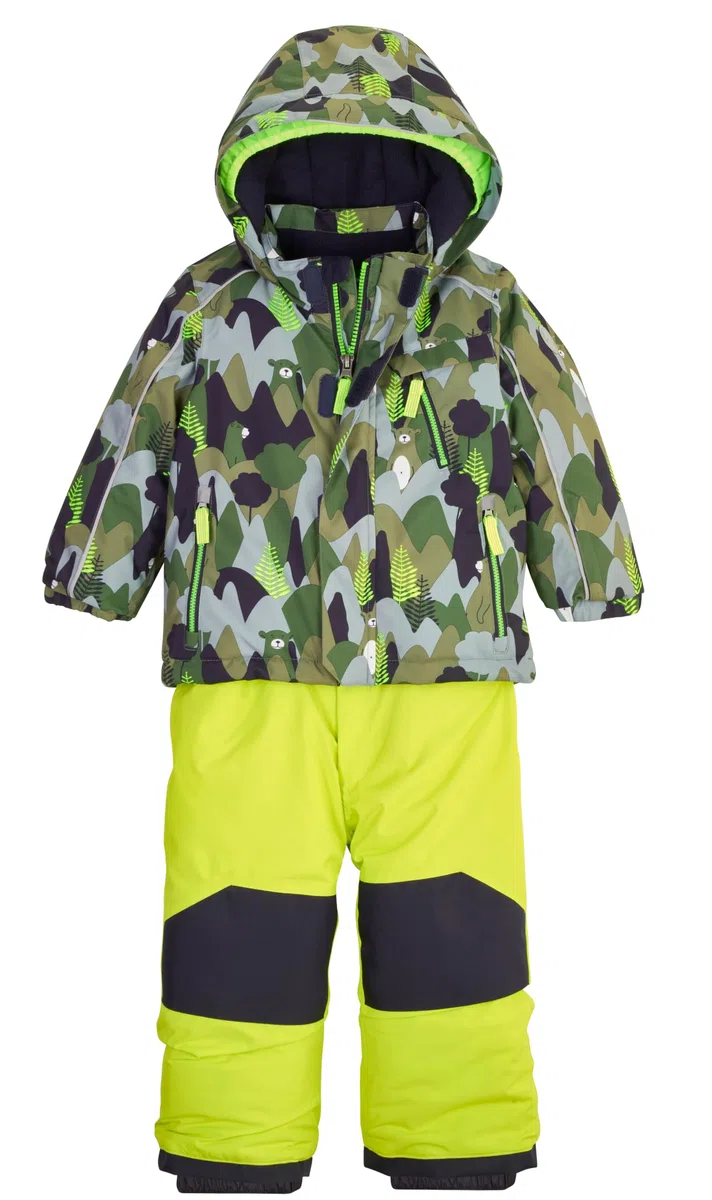 first instinct by killtec Mono de esquí 3 en 1 con pantalón con Cremallera y Capucha Unisex bebé