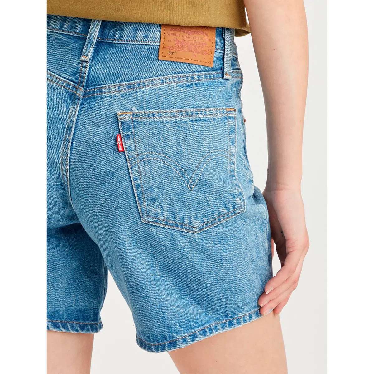 Levi'S 501 Rolled Short Pantalones Cortos Vaqueros Mujer