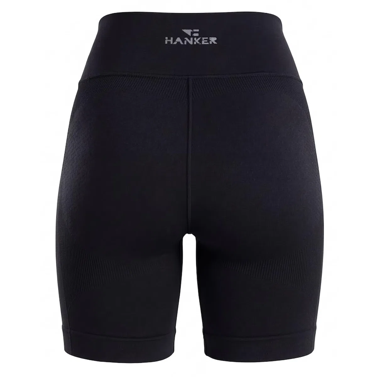 HANKER Mallas Cortas de Mujer Compresivas de Cintura Alta y Tejido Termorregulador para Yoga, Fitness y Pilates