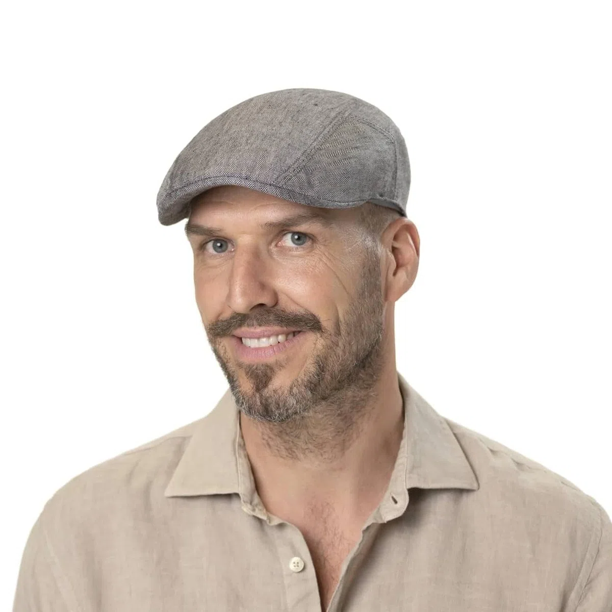 Stetson Ivy Linen Gorro Newsie para Hombre