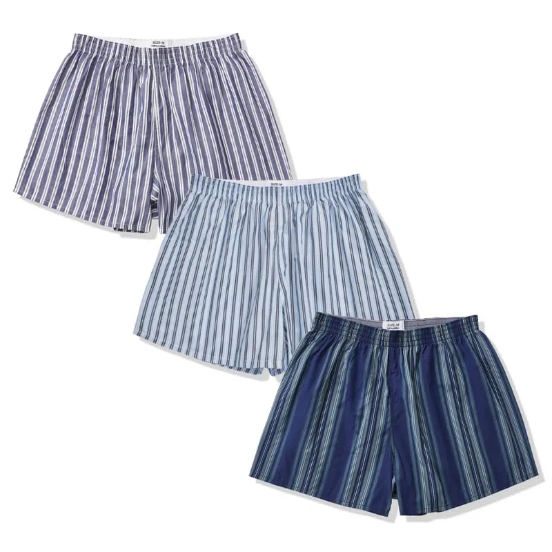 Pantalones Cortos Mujer Pijamas Verano Femenina Pantalon Corto con Elástica Cintura Transpirable Suave y Cómodo 3PCS XS-XL