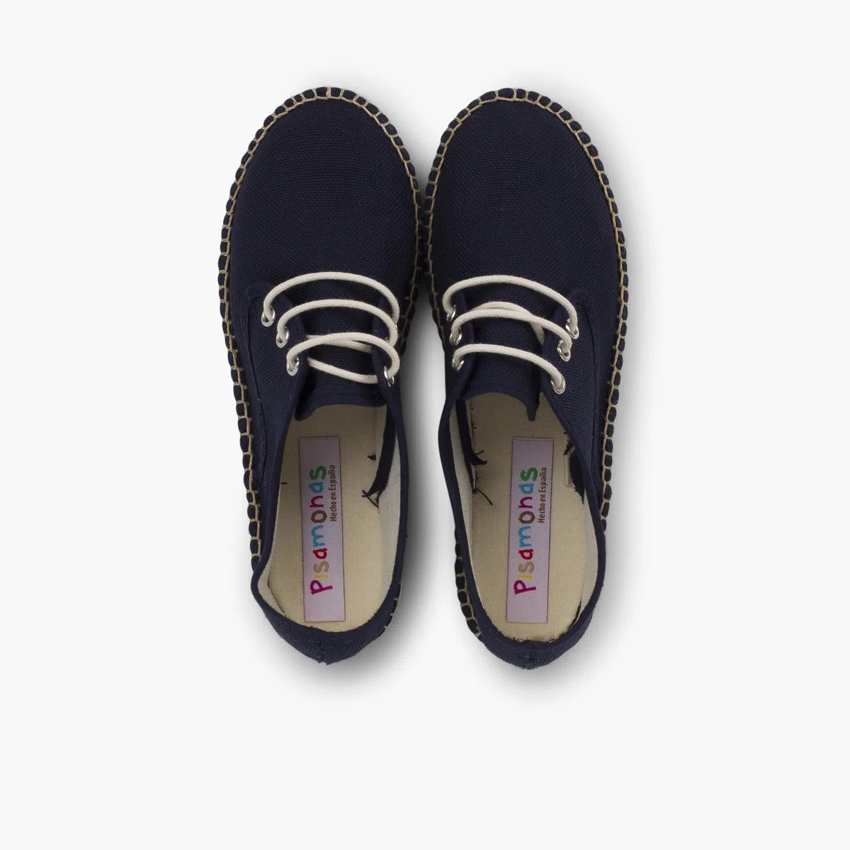 Pisamonas Blucher de Lona con Base Alpargata