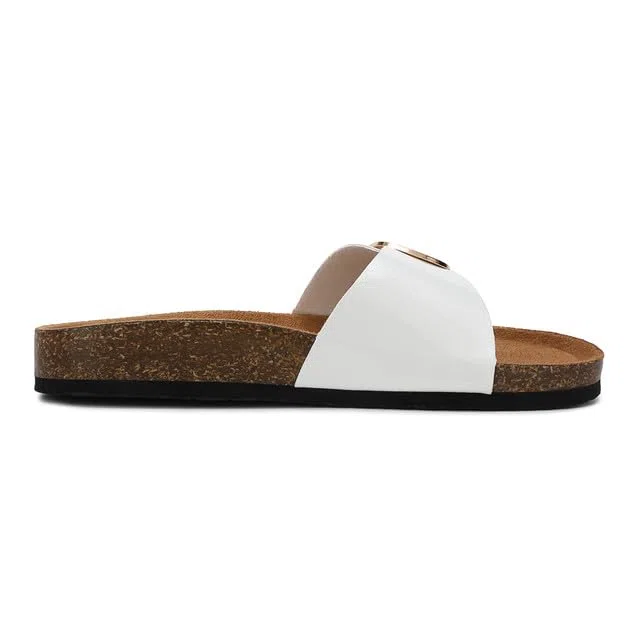 ARRIGO BELLO Sandalias Mujer Verano Cómodos Slides Ajustables Moda Pantuflas Soporte Plantar Slippers Antideslizante Corcho Suela Chanclas Talla 36-41