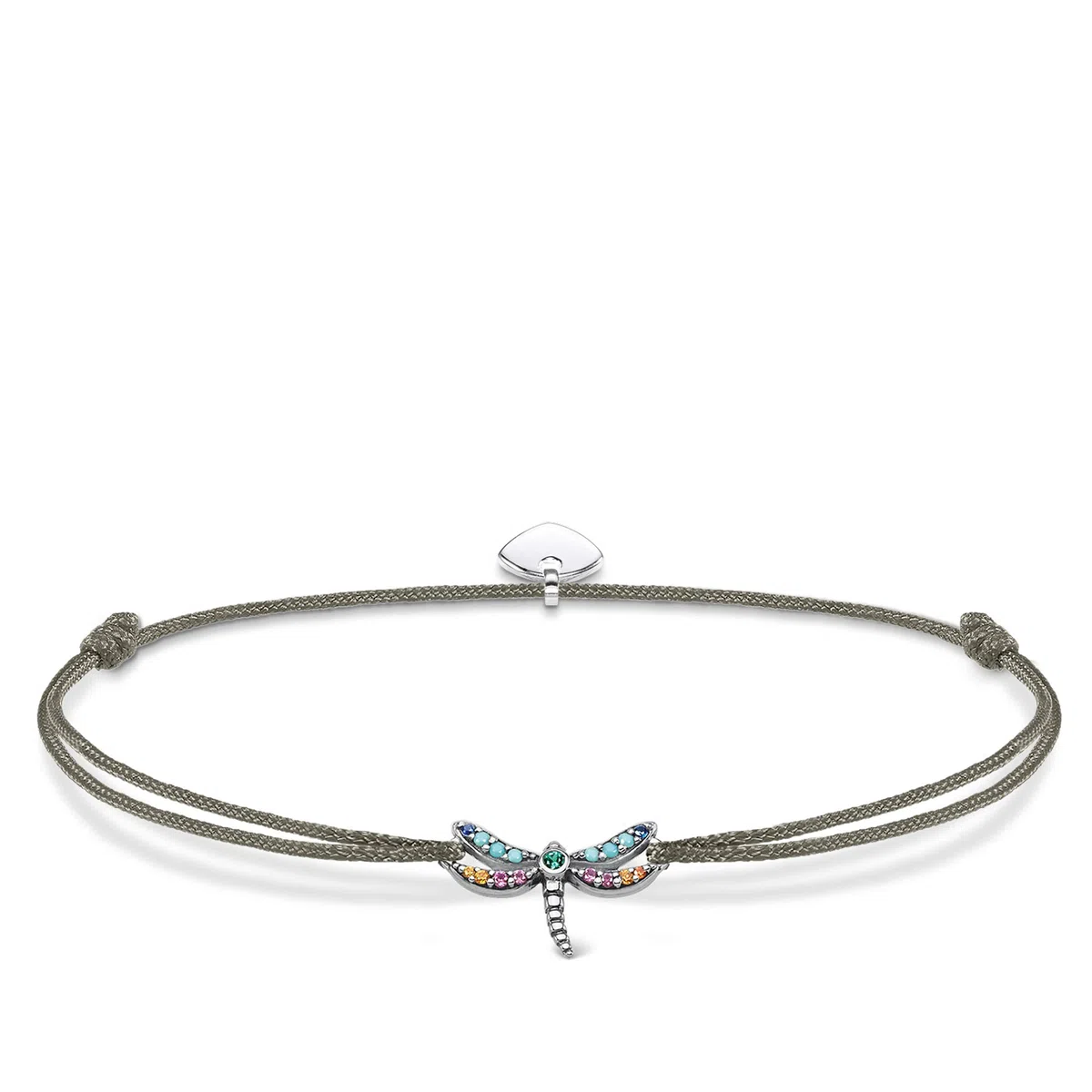 THOMAS SABO Colección de pulseras Little Secret para Mujer, Libélula colorida