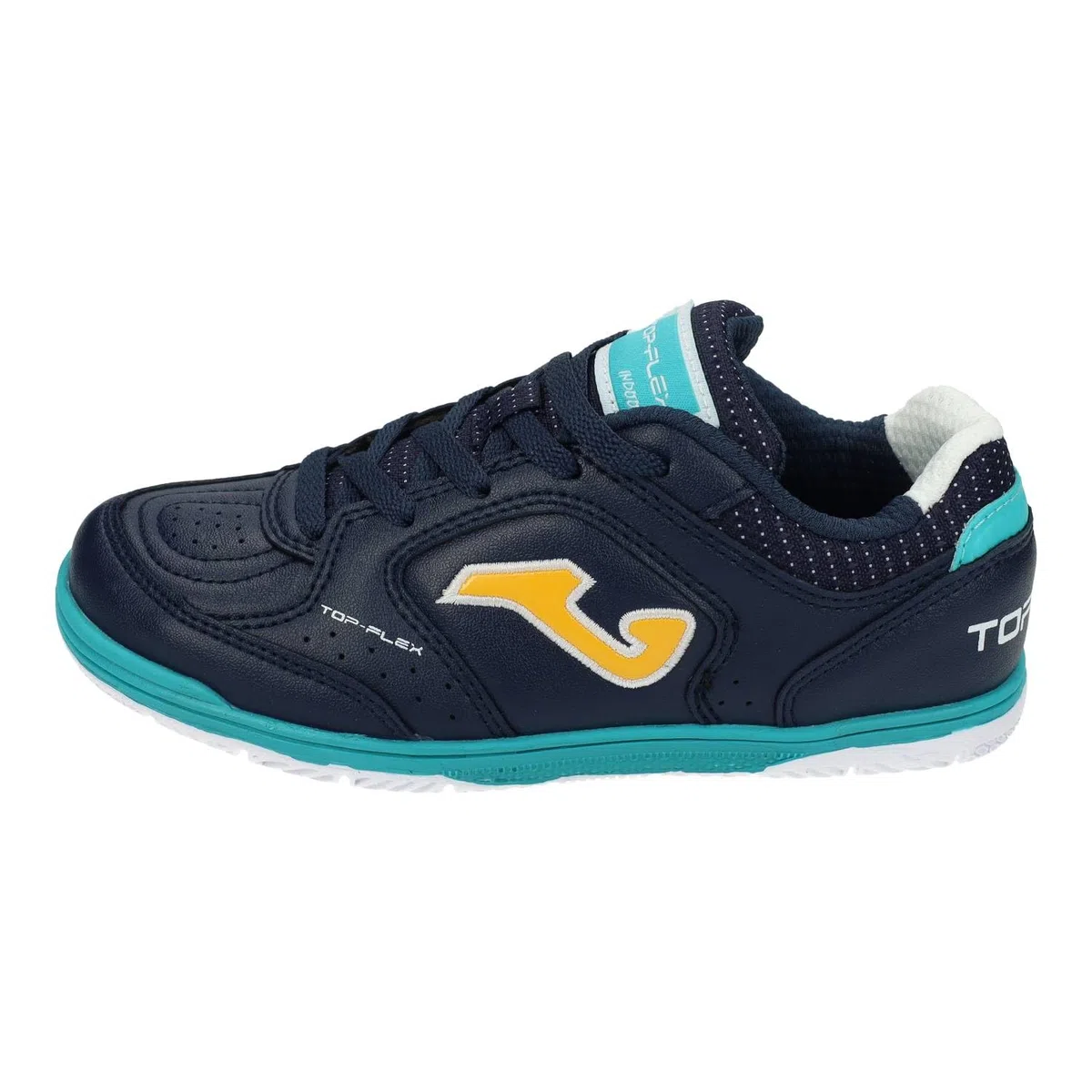 Joma TPJS2503IN Zapatillas fútbol Sala niño Top Flex JR, Suela Antideslizante y Refuerzos Resistentes para Indoor NIÑO Zapatillas