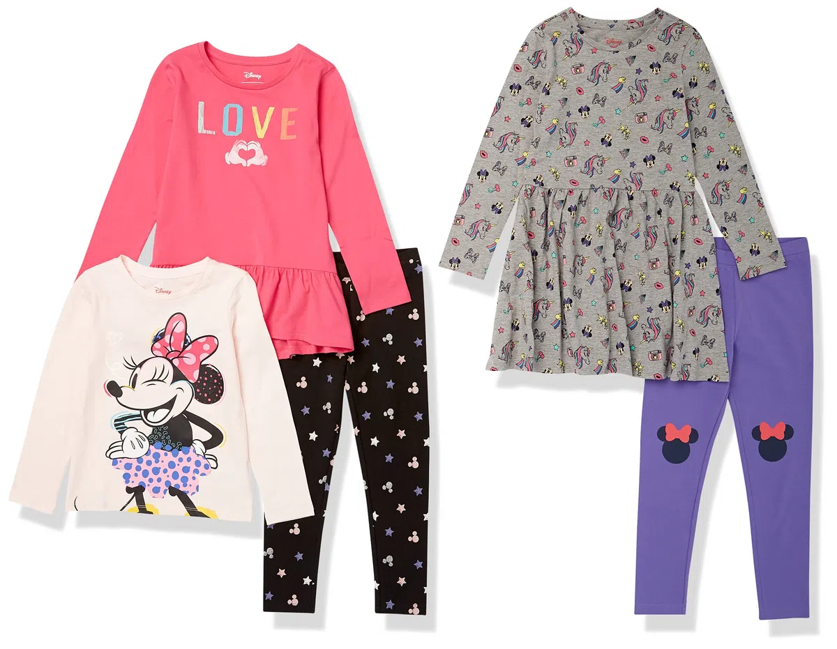 Amazon Essentials Disney | Marvel | Star Wars | Princess Piezas para Combinar (Previamente Spotted Zebra) Niña