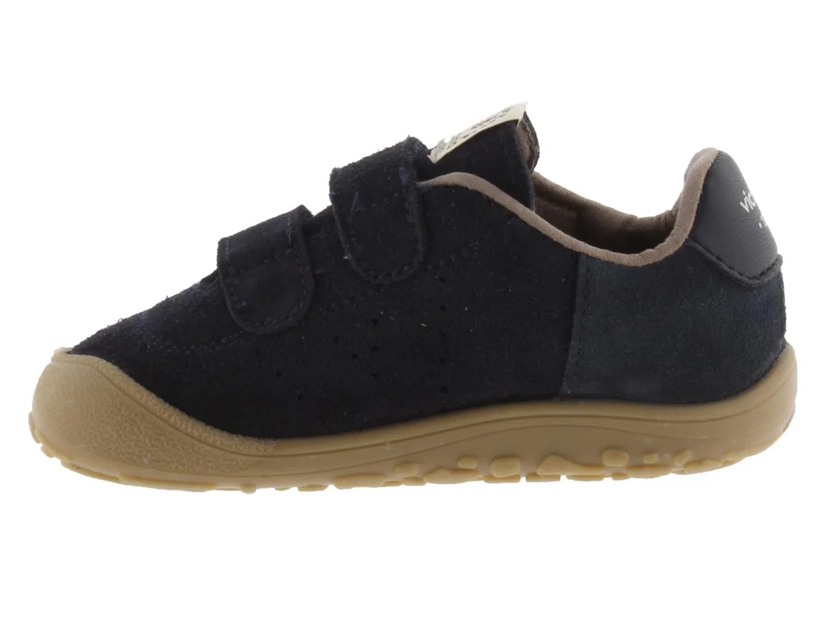 victoria 108019-KIDS Espadrillas Gong Fu Tela & Suola di Color Caramello Espadrillas Unisex Bambino Navy 23