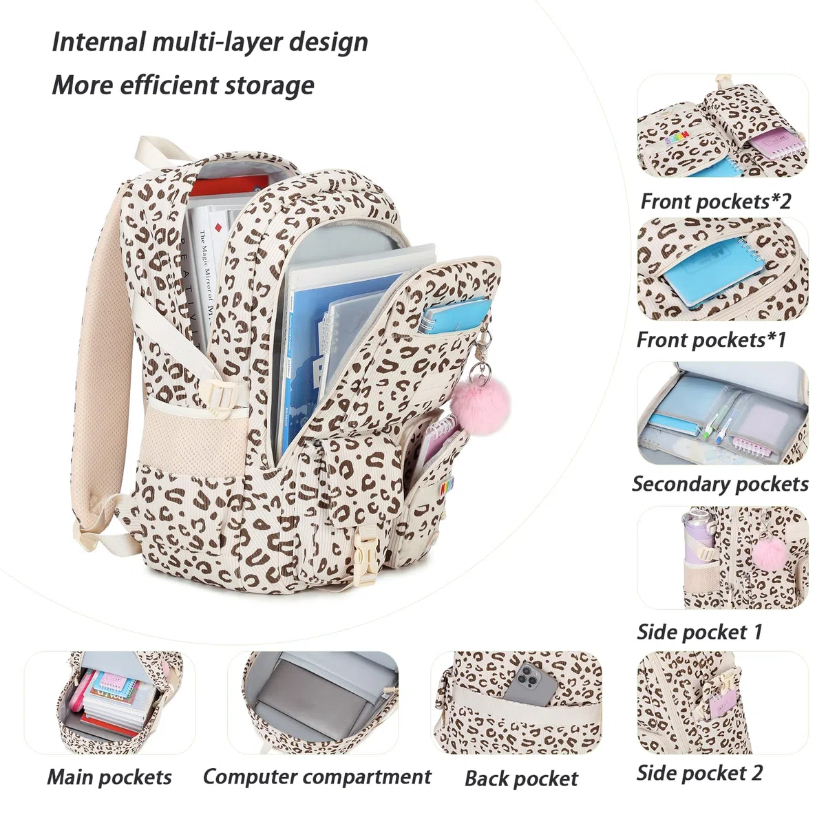 Lmwzh Mochila escolar adolescentes mujer mochila escolares para niñas mochila informal para mujer para Apto para niños mayores de 8