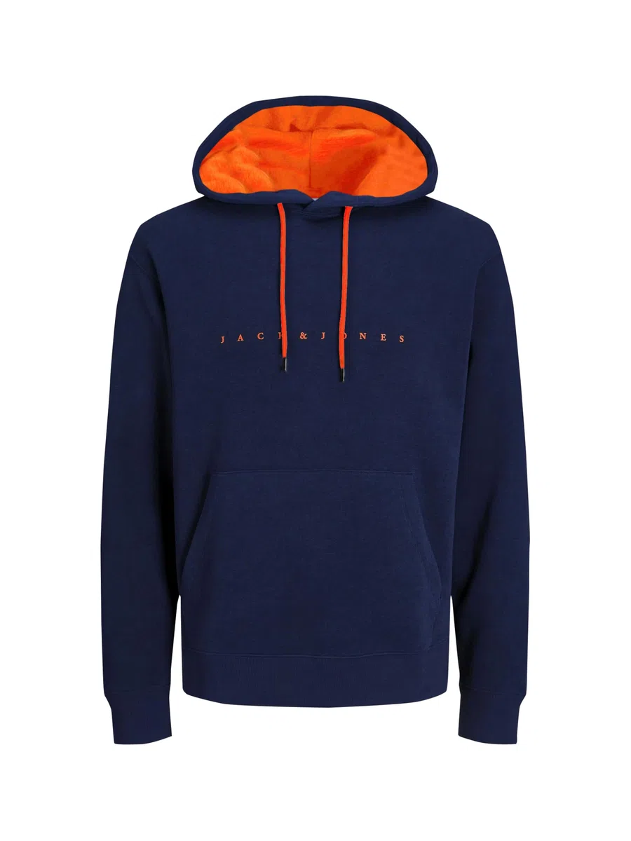 Jack & Jones Sweat Hood Jjestar JJ Sudadera con Capucha Noos Pls para Hombre