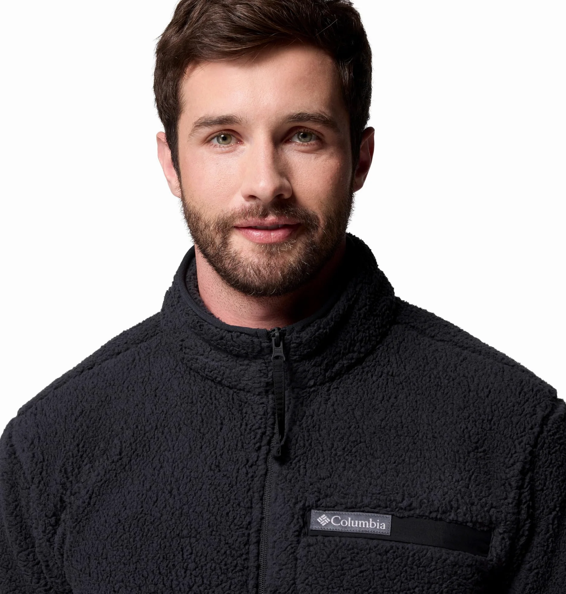 Columbia Rugged Ridge High Pile Full Zip, Chaqueta De Forro Polar Con Cremallera para Hombre