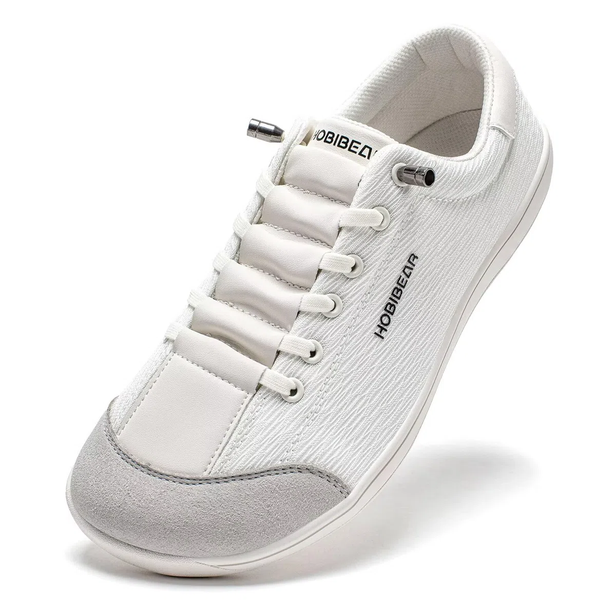 HOBIBEAR Zapatos descalzos para hombre y mujer, puntera ancha, cómodos tenis para correr al aire libre