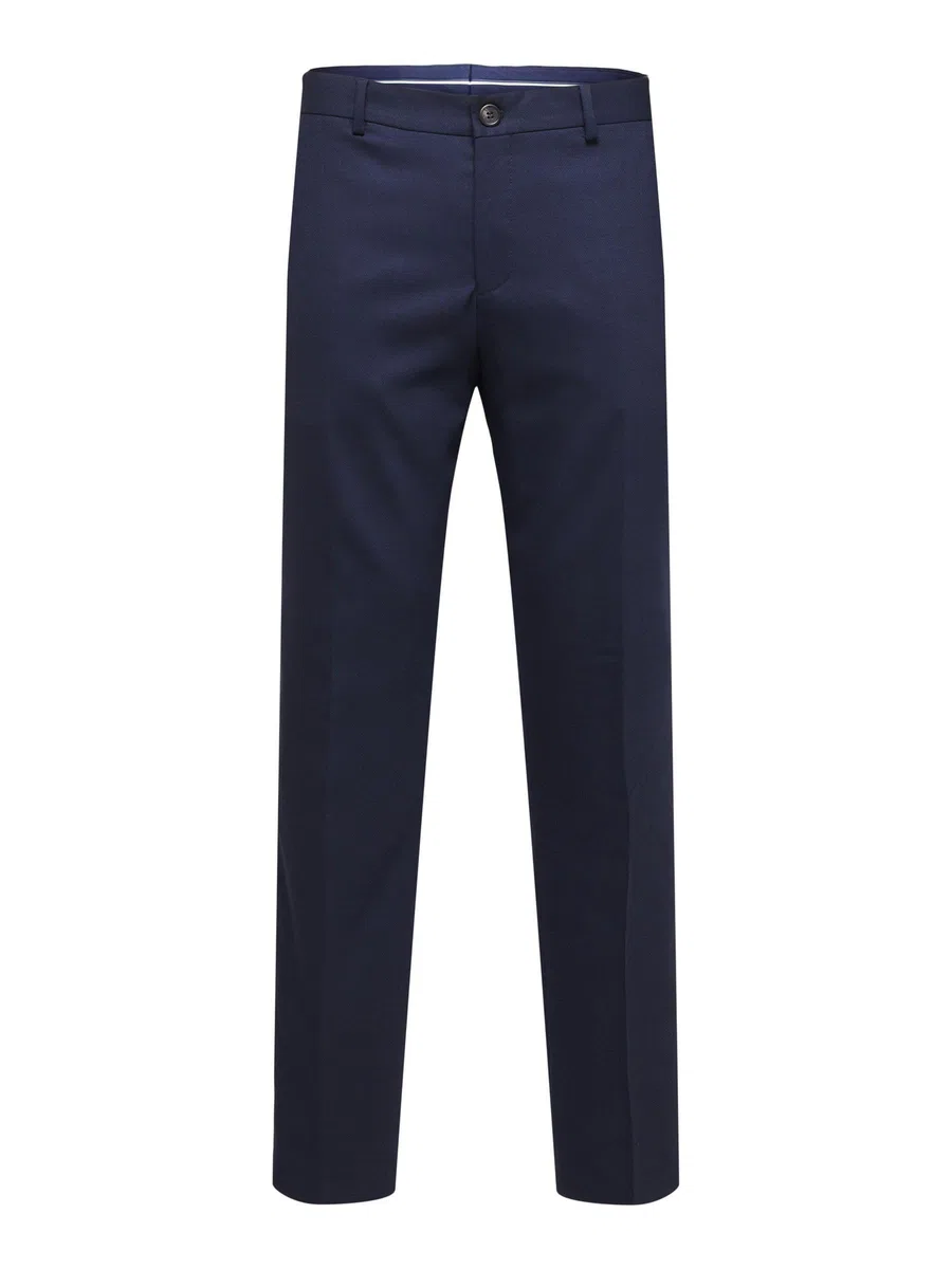 SELECTED HOMME Trousers Woven Wool Blend