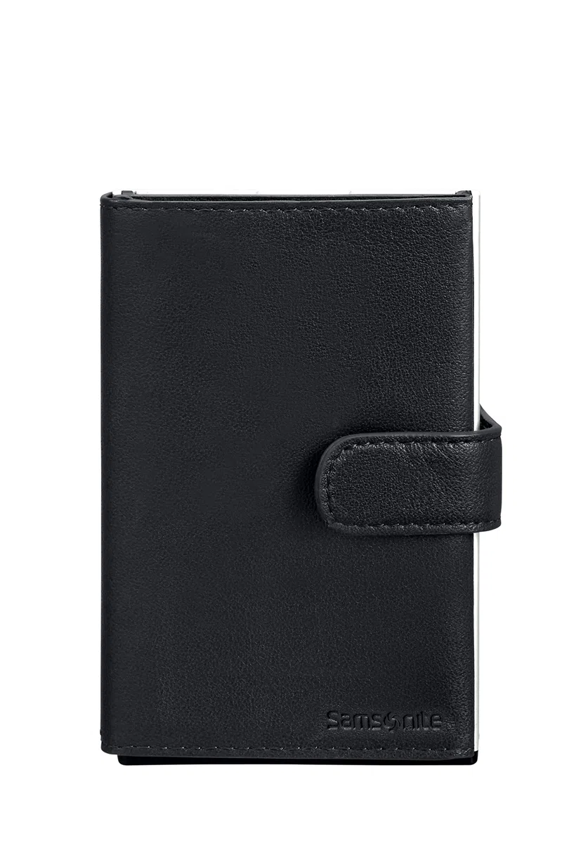 Samsonite ALU Fit SLG - Billetera, 10.2 cm, Negro (Negro)