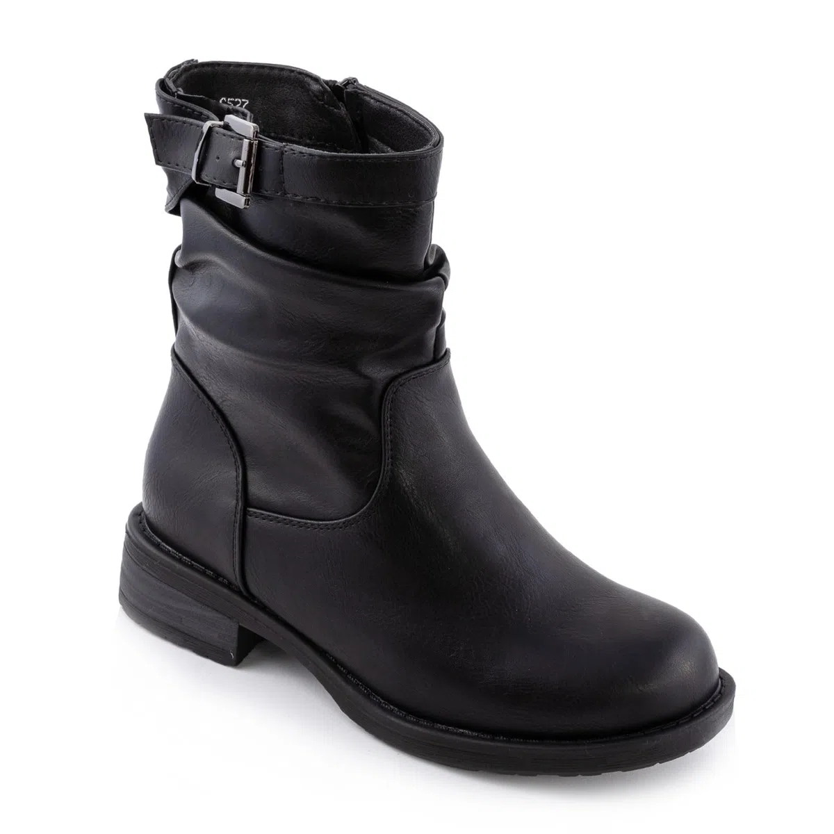 Toocool Zapatos mujer botas biker bajas motociclista casual hebilla G527