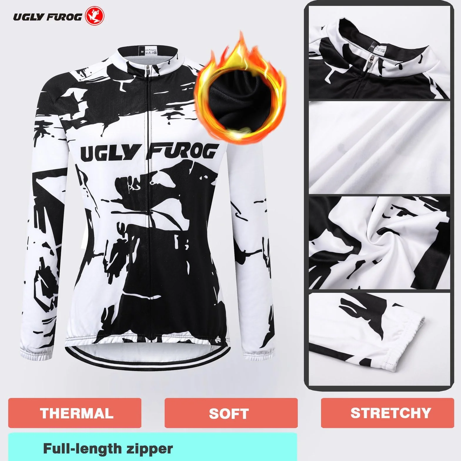 UGLY FROG 2026 Mujer Ropa Deportiva Interior y Exterior Ropa de Bicicleta Invierno